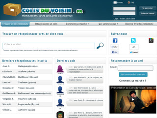 D&eacute;couvrez Colis du voisin