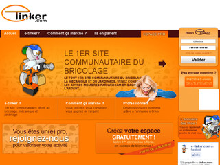 Site internet E-tinker