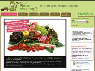Site plantezcheznous.com