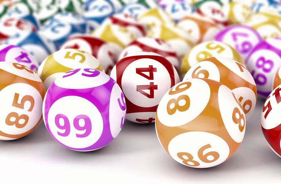 Les boules d'une loterie