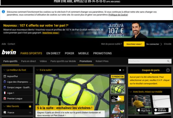 Avis sur Bwin