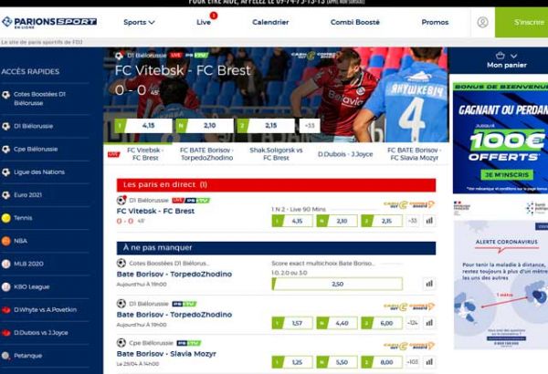 Parions Sport en ligne